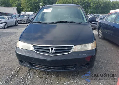 2003 Honda Odyssey Exl из США, поврежденный, VIN 5FNRL18923B074629